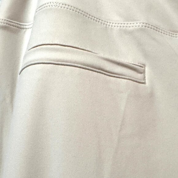 WILLIT, Wide-Leg Pull-On Yoga Trouser Pants with Pockets, Cream, Medium - Picture 7 of 15